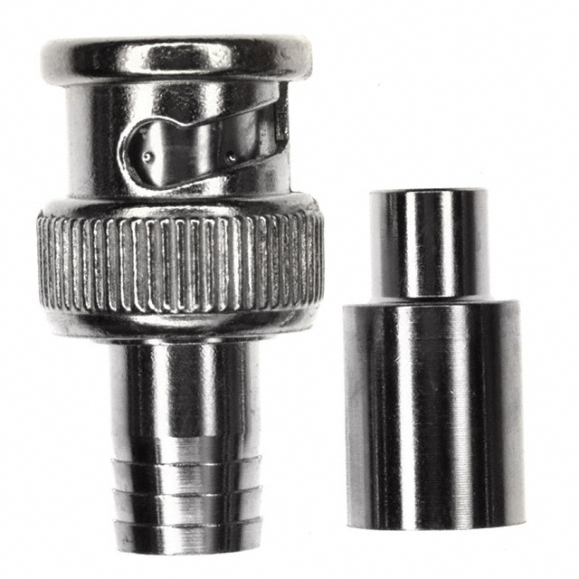 CONN BNC PLUG STR 50 OHM PUSH