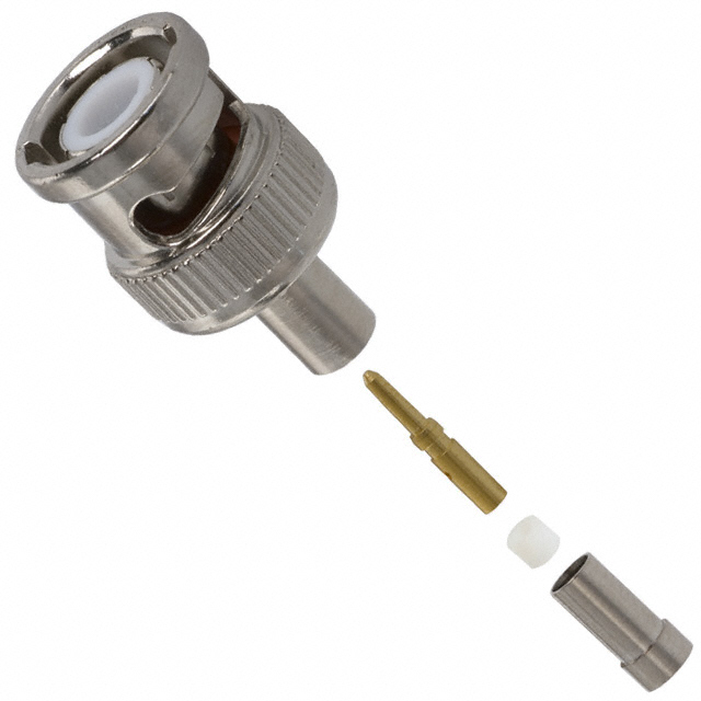 CONN BNC PLUG STR 50 OHM CRIMP