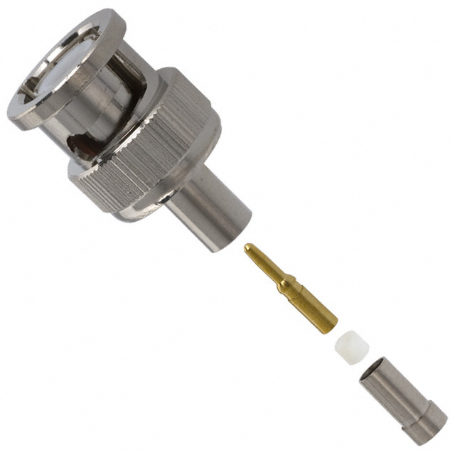 CONN BNC PLUG STR 50 OHM CRIMP