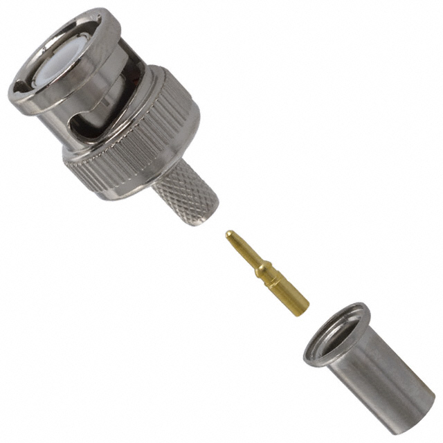 CONN BNC PLUG STR 50 OHM CRIMP