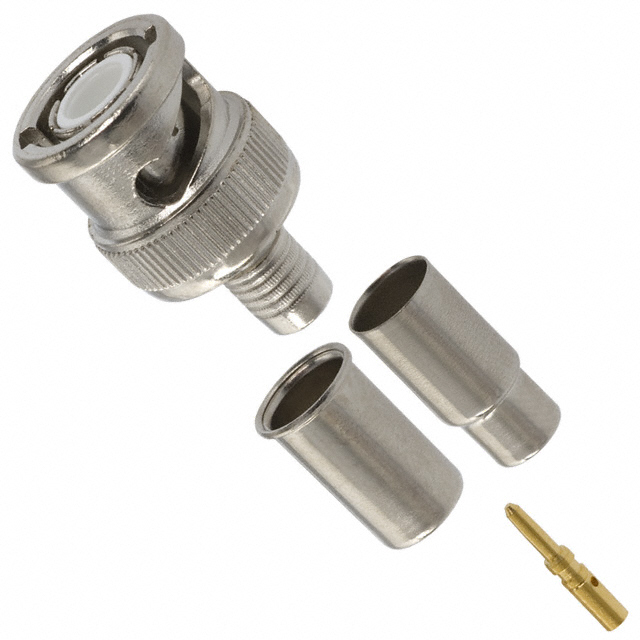CONN BNC PLUG STR 50 OHM CRIMP