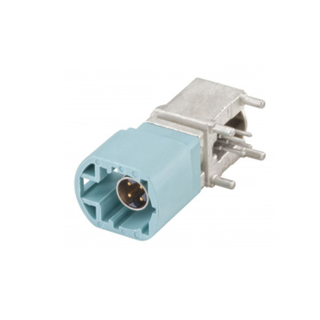 CONN HSD FAKRA PLUG R/A 100OHM