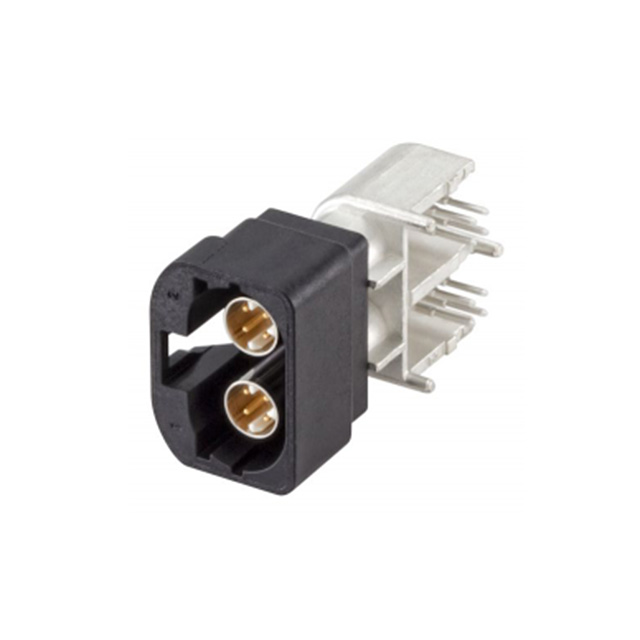 CONN HSD FAKRA PLUG R/A 100OHM