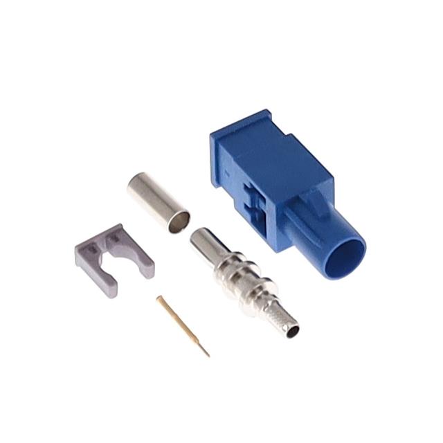 FAKRA GEN 1 CODE C BLUE MALE PLU