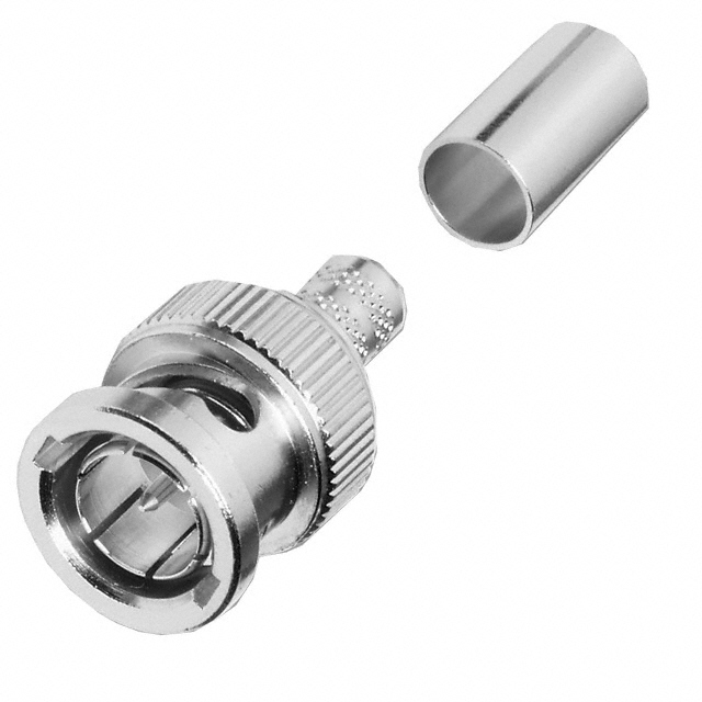 CONN BNC PLUG STR 75 OHM CRIMP