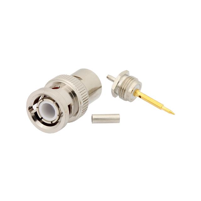 BNC MALE CONNECTOR CRIMP/SOLDER