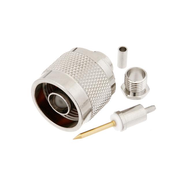 N MALE CONNECTOR CRIMP/SOLDER AT