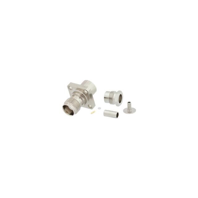 TNC FEMALE CONNECTOR CLAMP/SOLDE