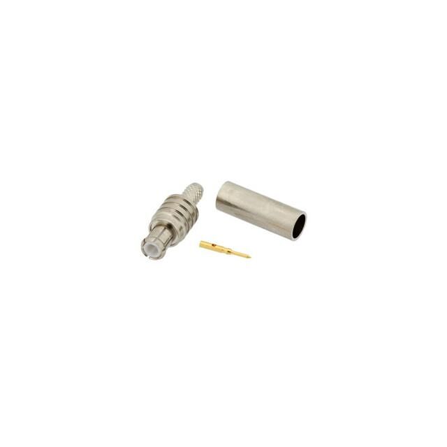 MCX PLUG CONNECTOR CRIMP/SOLDER