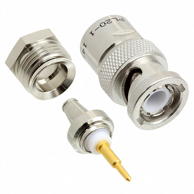 CONN BNC PLUG STR 50 OHM SOLDER