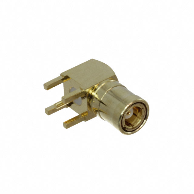 SMB PLUG RA PCB 50OHM 4GHZ BRS B