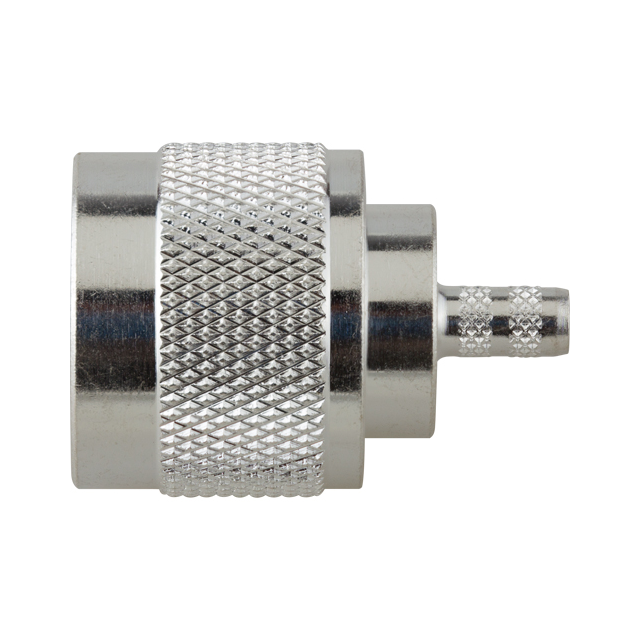 N MALE CRIMP; 50 OHMS