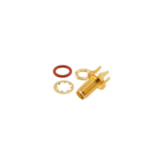 RF PCB CONNECTOR, SMA, FEMALE,