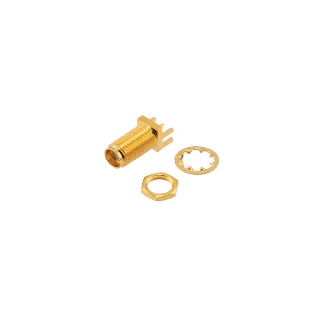 RF PCB CONNECTOR, SMA, FEMALE,