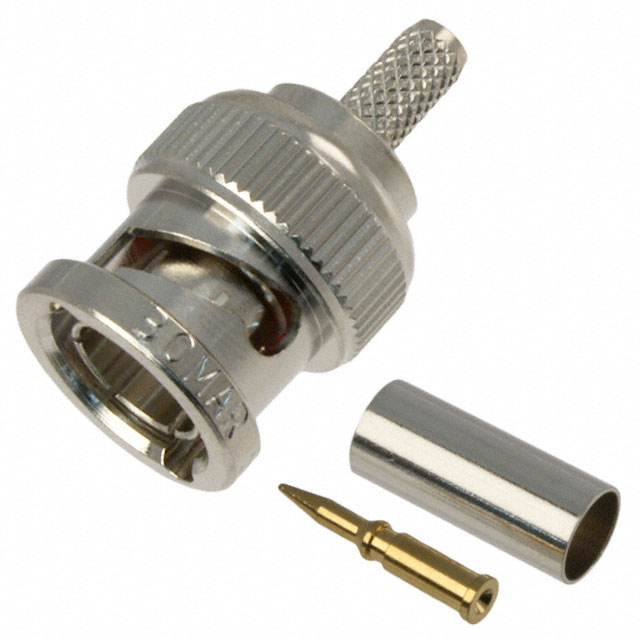 CONN BNC PLUG STR 75 OHM CRIMP