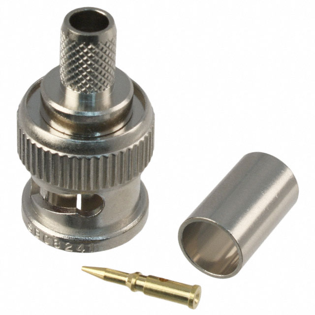CONN BNC PLUG STR 75 OHM CRIMP