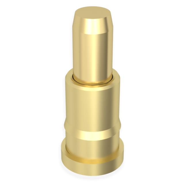 SMT SPRING-LOADED PIN WITH FLAT