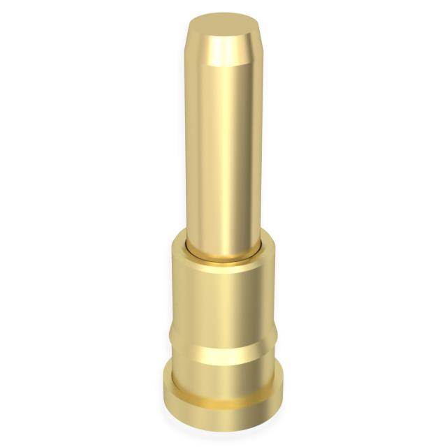 SMT SPRING-LOADED PIN WITH FLAT