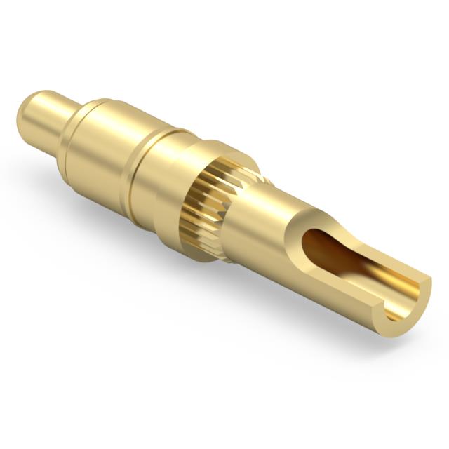 SPRING-LOADED PIN WITH SOLDER CU