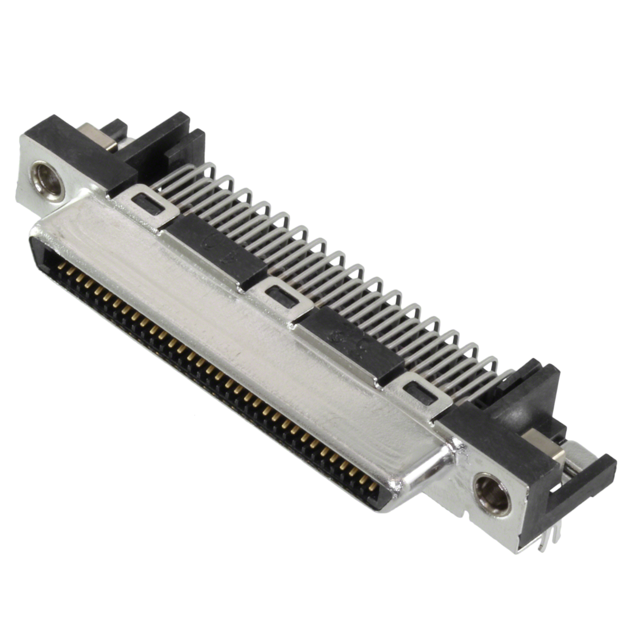CONN VHDCI RCPT 68POS R/A SOLDER