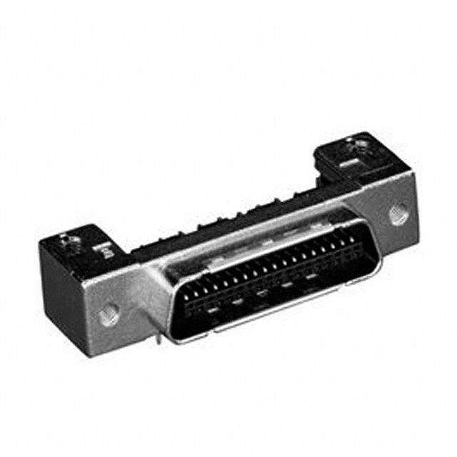 CONN PLUG 50POS R/A SOLDER