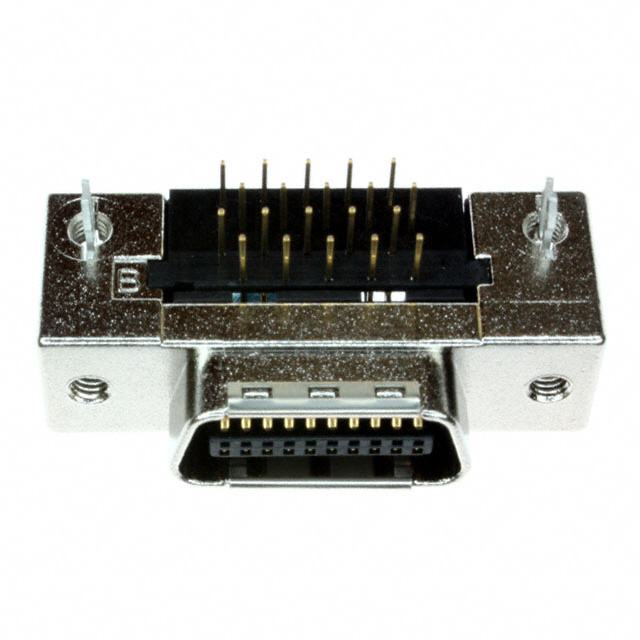 CONN PLUG 20POS R/A SOLDER
