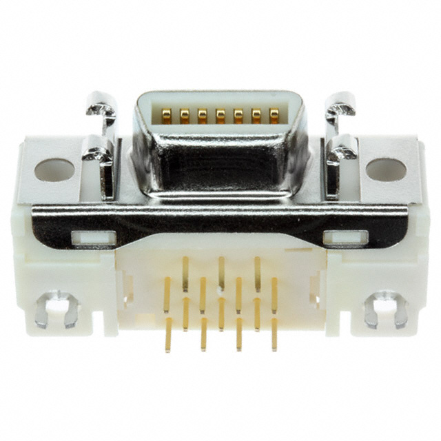 CONN RCPT 14POS R/A SOLDER