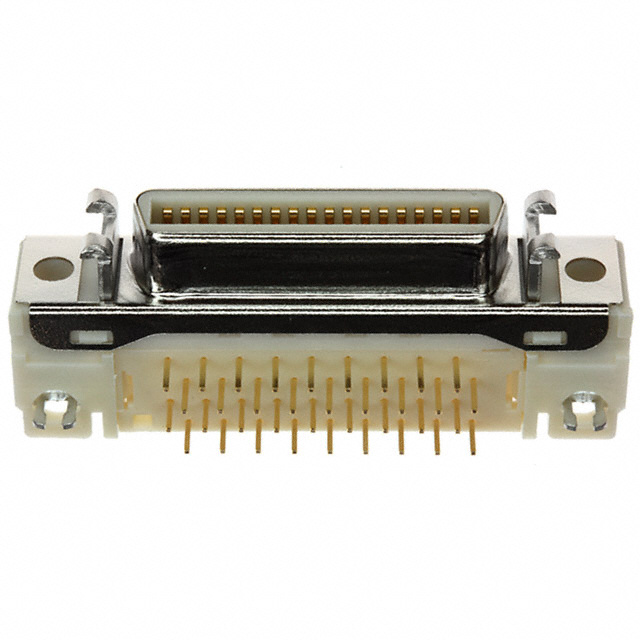 CONN RCPT 36POS R/A SOLDER