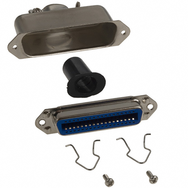 CONN SCSI RCPT 36P STR SLDR CUP