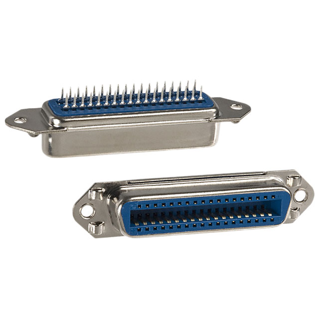 CONN SCSI RCPT 36POS VERT SOLDER