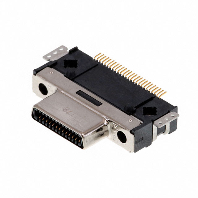 CONN RCPT 26POS R/A SOLDER