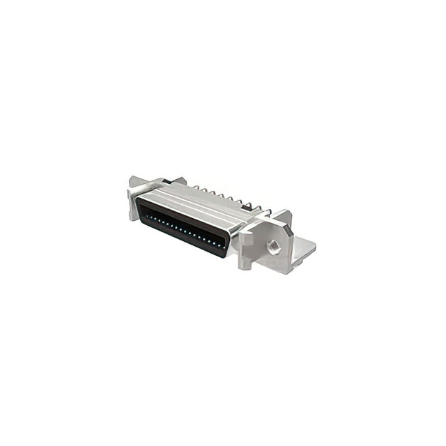 CONN SCSI RCPT 50POS R/A SOLDER