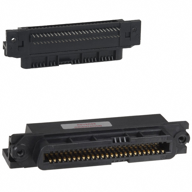 CONN RCPT 50POS R/A SOLDER
