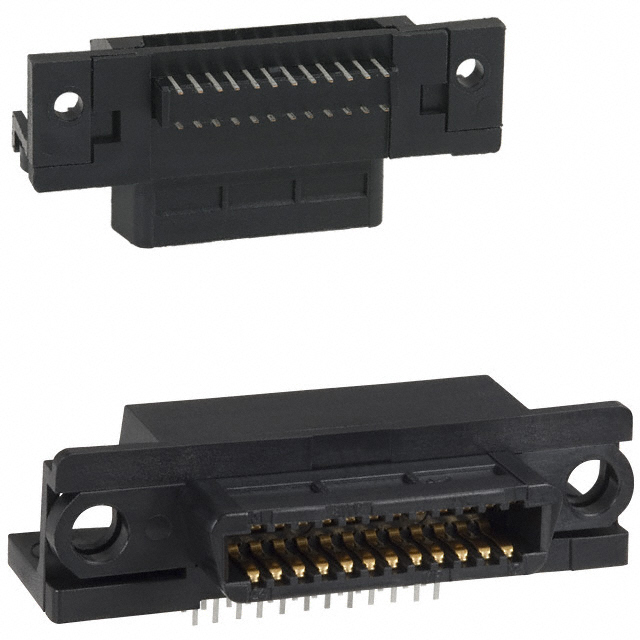 CONN RCPT 24POS R/A SOLDER