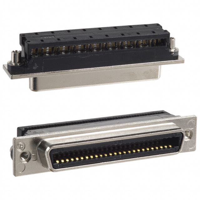 CONN RCPT 50POS PNL MNT IDC