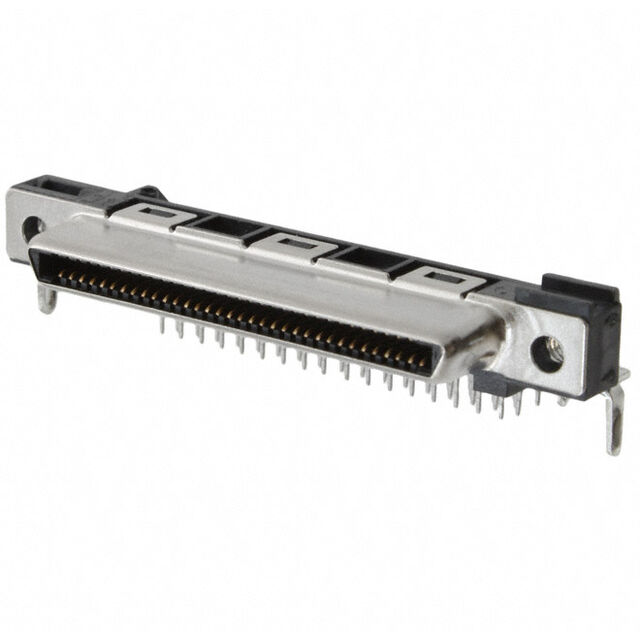 CONN RCPT 68POS R/A SOLDER