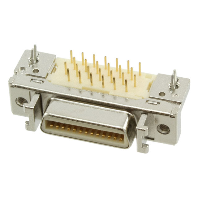 CONN RCPT 26POS R/A SOLDER