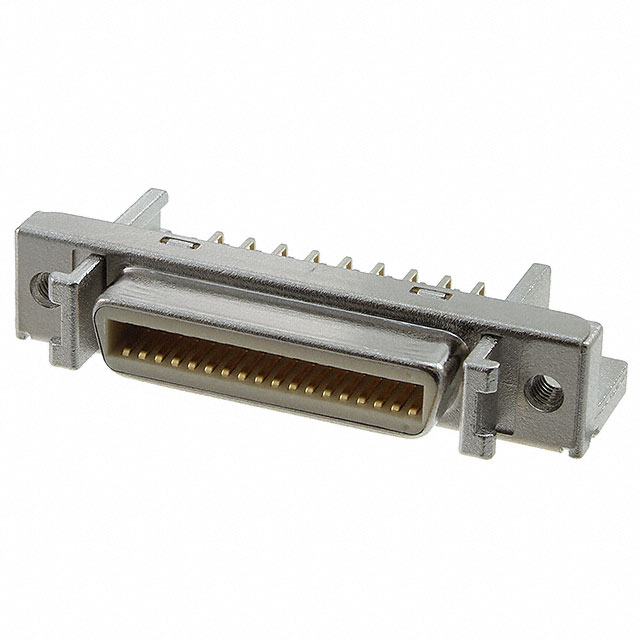 CONN RCPT 36POS R/A SHIELD T/H