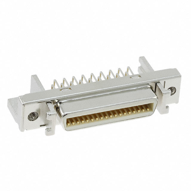 CONN RCPT 36POS R/A SOLDER