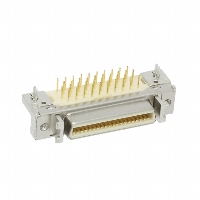 CONN RCPT 40POS R/A SOLDER