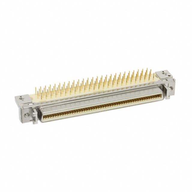 CONN RCPT 100POS R/A SOLDER