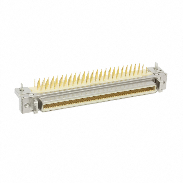 CONN RCPT 100POS R/A SOLDER