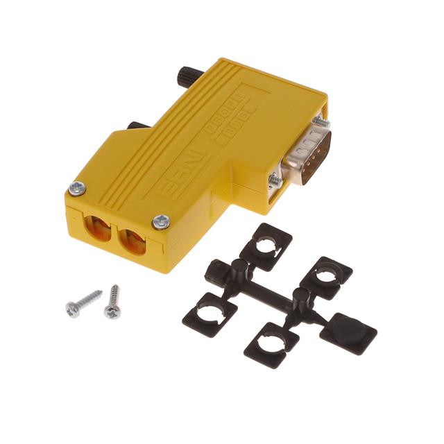 CONN D-SUB PLUG 9POS SCREW