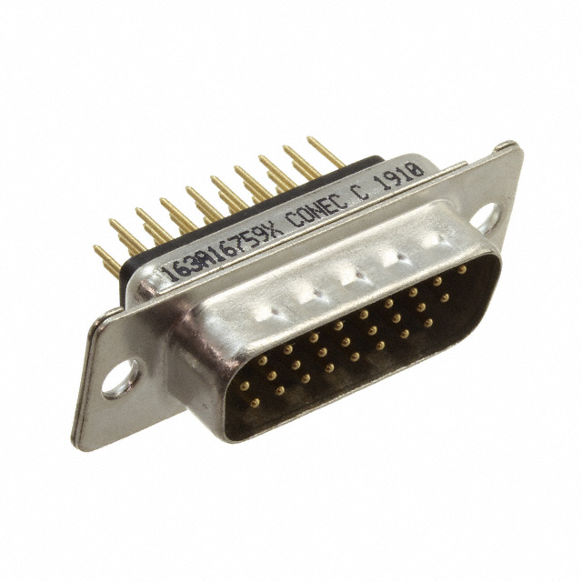 CONN D-SUB HD PLUG 26P VERT SLDR