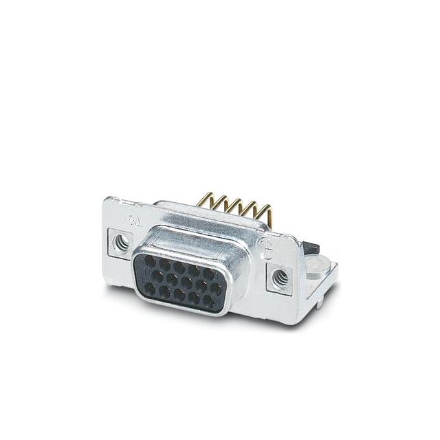 CONN D-SUB HD RCPT 15P R/A SLDR