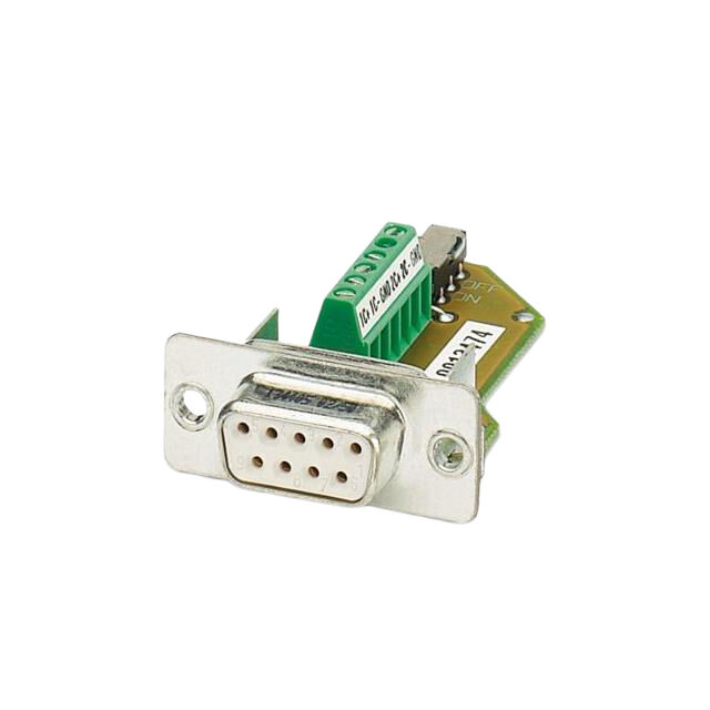 CONN D-SUB RCPT 9POS TERM BLK