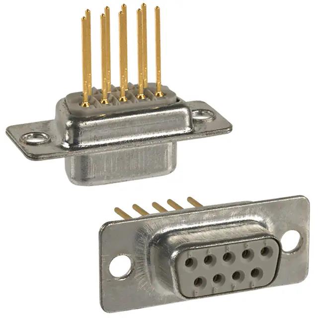 CONN D-SUB RCPT 9POS PNL MNT WW