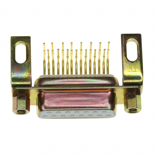 CONN D-SUB RCPT 15POS R/A SOLDER