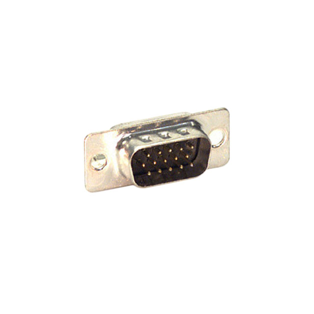 CONN D-SUB HD PLUG 15POS PNL MNT