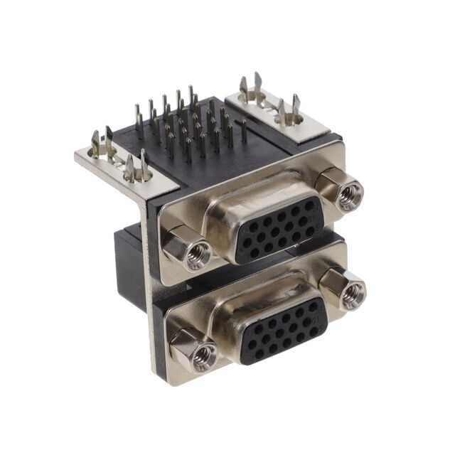 CONN D-SUB PLUG 15POS R/A SLDR